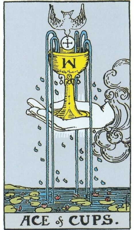 Ý nghĩa lá bài Ace of Cups - Lá Bài Át Ly