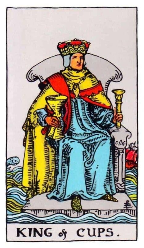 Ý nghĩa lá bài King of Cups - Lá Bài Vua Ly