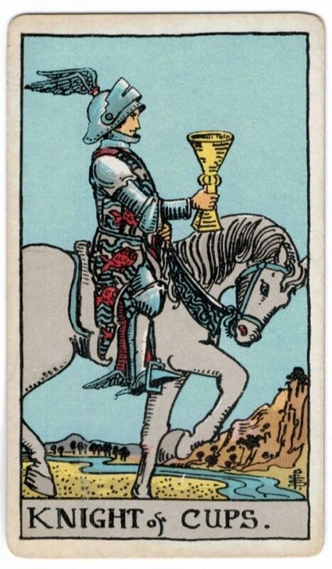 Ý nghĩa lá bài Knight of Cups - Lá Bài Kỵ Sĩ Ly