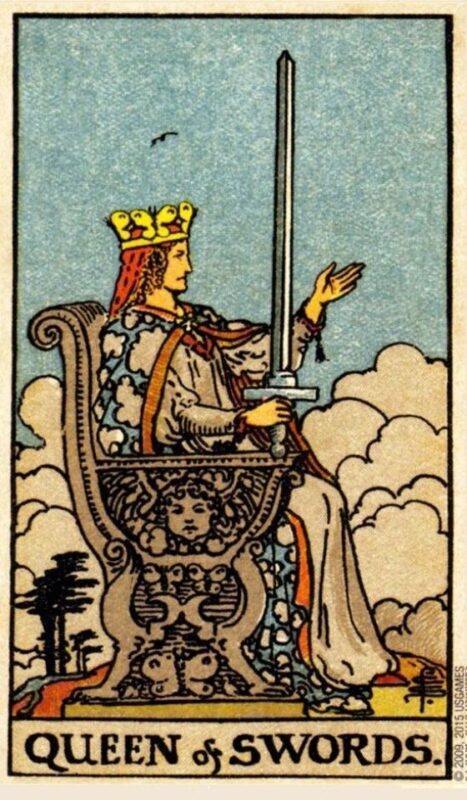 Ý nghĩa lá bài Queen of Swords - Lá Bài Nữ Hoàng Kiếm