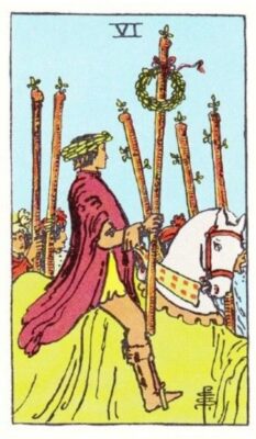 Ý nghĩa lá bài Six of Wands - Lá Bài 6 Gậy