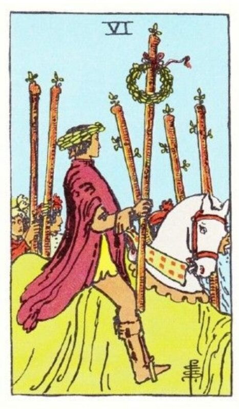 Ý nghĩa lá bài Six of Wands - Lá Bài 6 Gậy