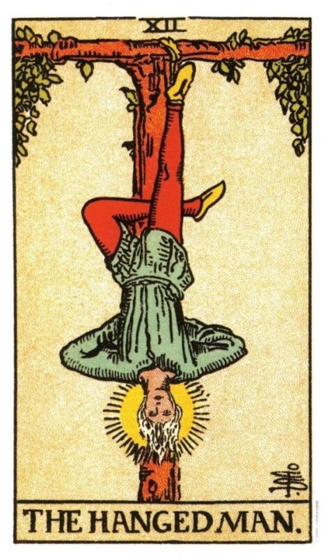 Ý nghĩa lá bài The Hanged Man - Lá Bài Người Treo Ngược
