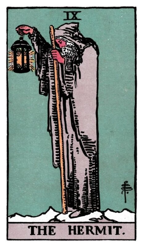 Ý nghĩa lá bài The Hermit - Lá Bài Ẩn Sĩ