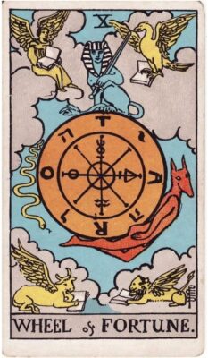 Ý nghĩa lá bài Wheel of Fortune - Lá Bài Bánh Xe Số Phận
